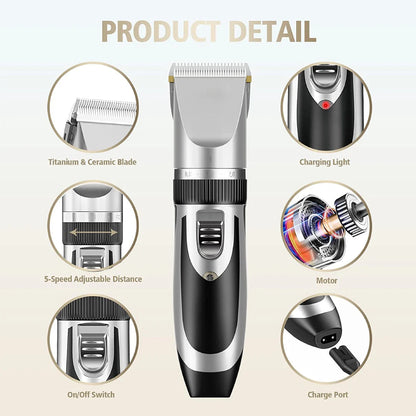 Dog clipper set kit contents