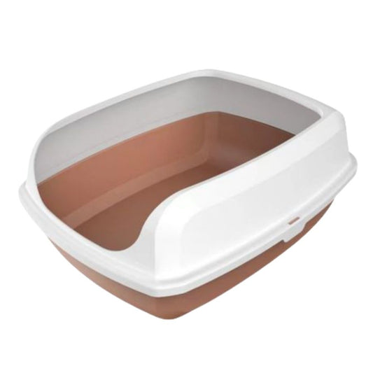 Large cat litter box with scoop